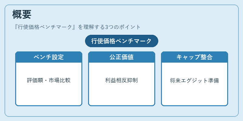 概要(行使価格ベンチマーク)の図解