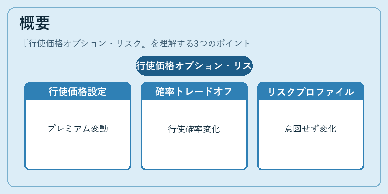 概要（行使価格オプション・リスク）の図解