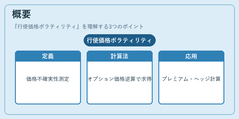 概要(行使価格ボラティリティ)の図解