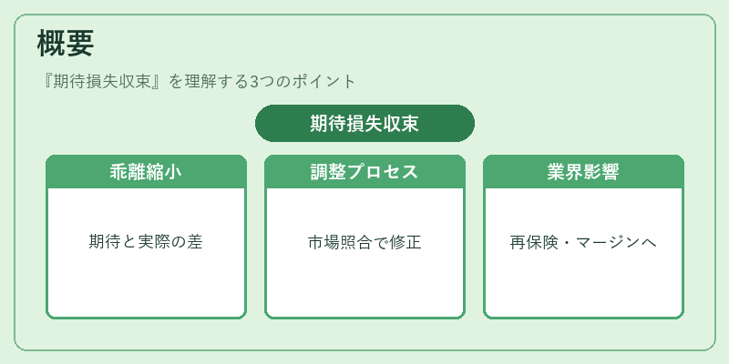 概要（期待損失収束）の図解