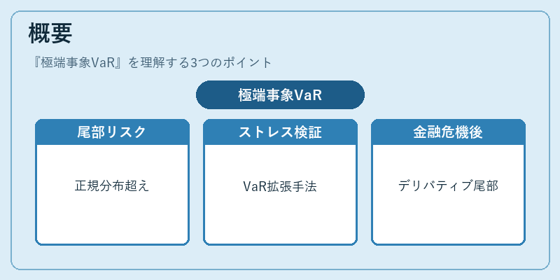 概要（極端事象VaR）の図解