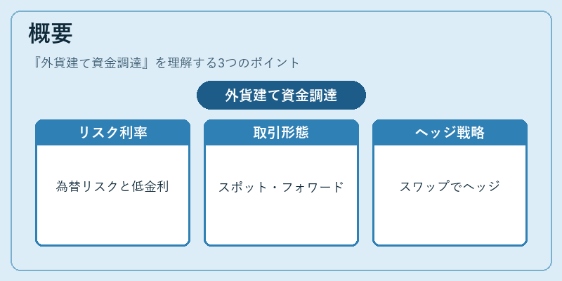 概要（外貨建て資金調達）の図解