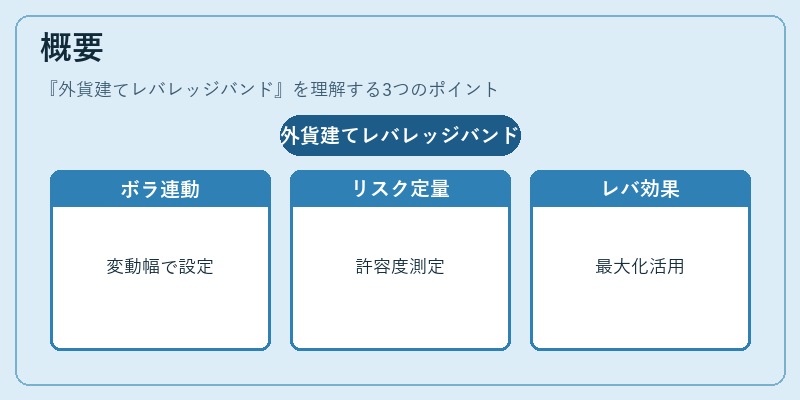 概要(外貨建てレバレッジバンド)の図解