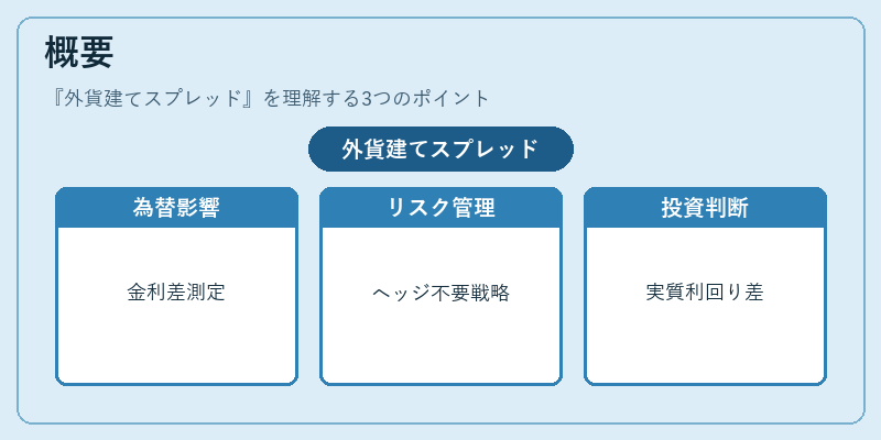 概要（外貨建てスプレッド）の図解