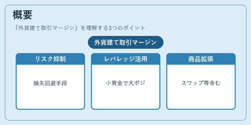 概要（外貨建て取引マージン）の図解