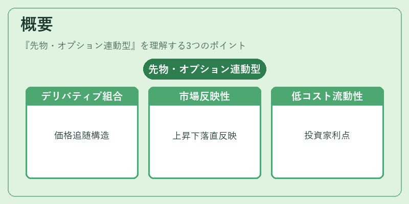 概要（先物・オプション連動型）の図解