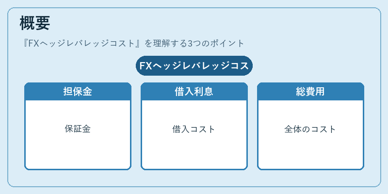 概要（FXヘッジレバレッジコスト）の図解