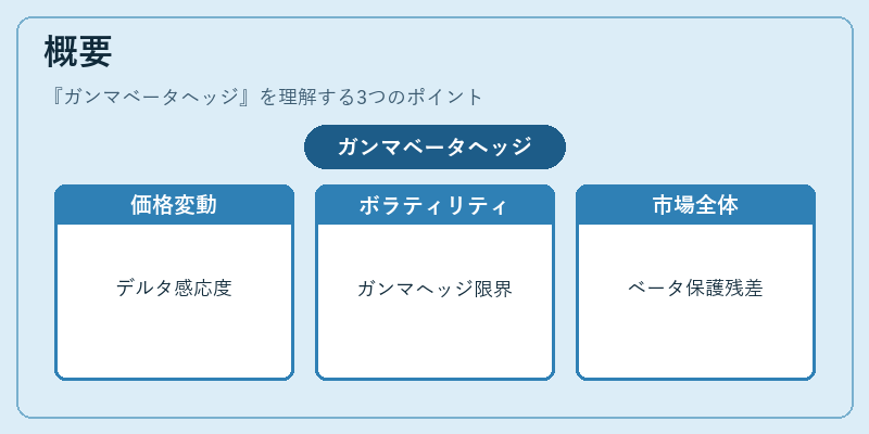 概要（ガンマベータヘッジ）の図解