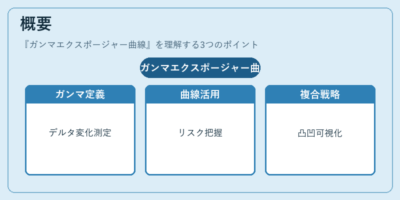 概要（ガンマエクスポージャー曲線）の図解