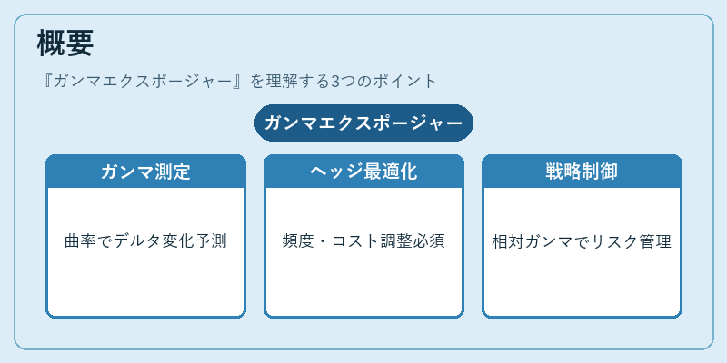 概要（ガンマエクスポージャー）の図解
