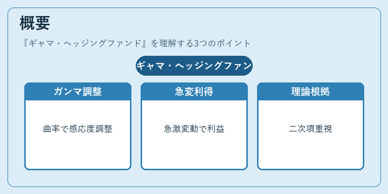 概要（ギャマ・ヘッジングファンド）の図解