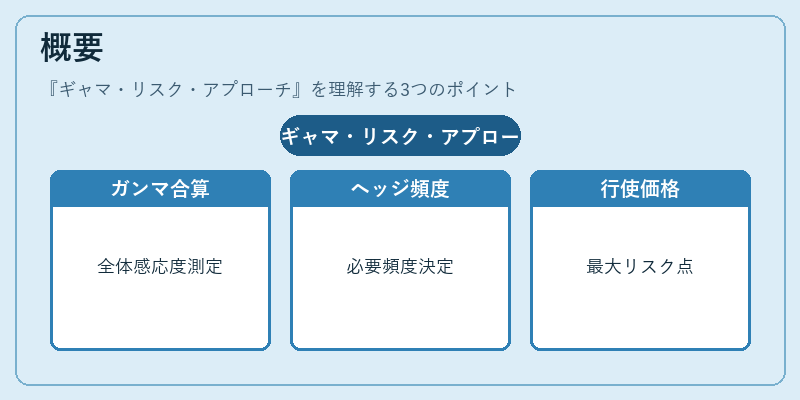 概要（ギャマ・リスク・アプローチ）の図解