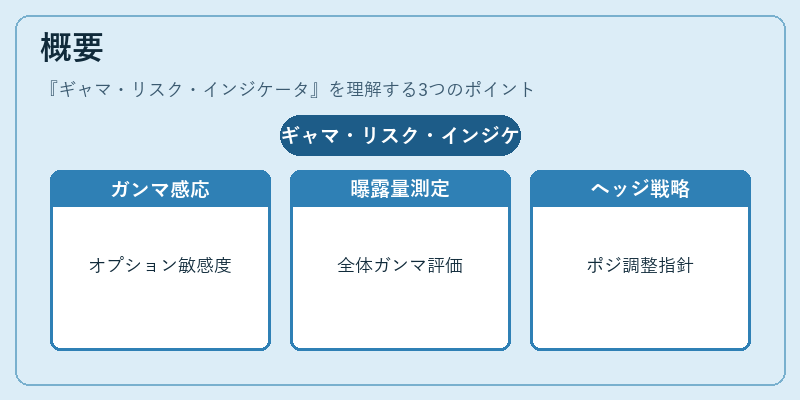 概要（ギャマ・リスク・インジケータ）の図解