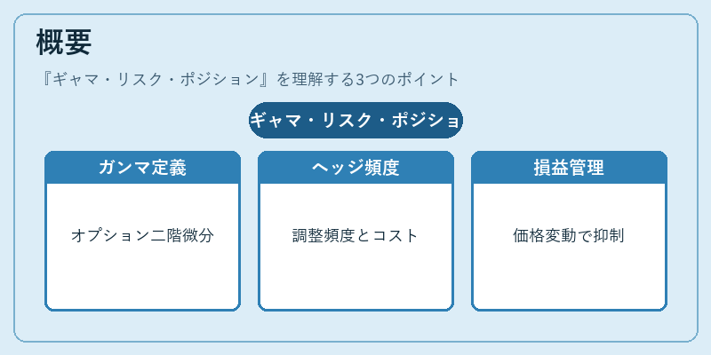 概要（ギャマ・リスク・ポジション）の図解