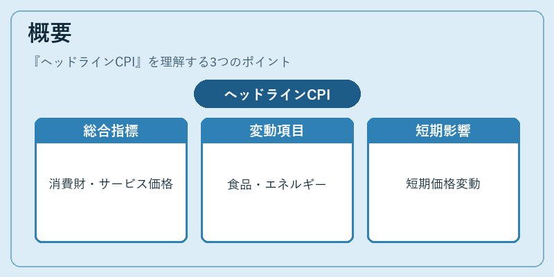 概要（ヘッドラインCPI）の図解