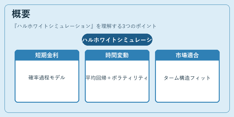概要(ハルホワイトシミュレーション)の図解