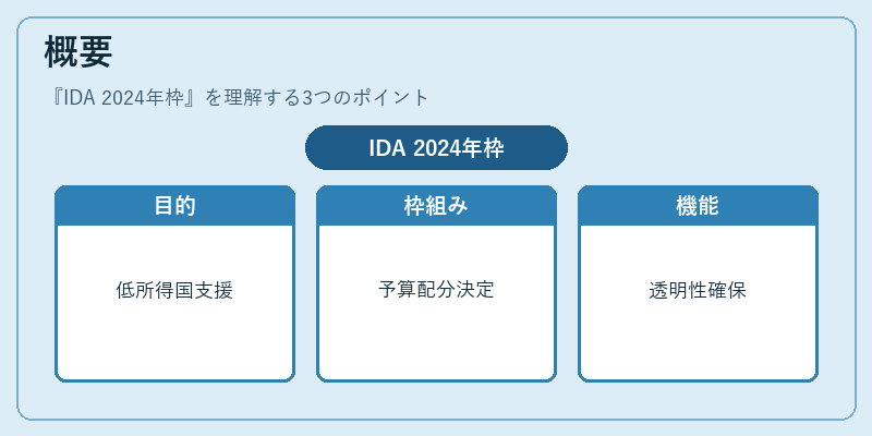 概要（IDA 2024年枠）の図解