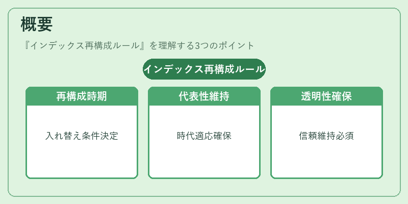 概要(インデックス再構成ルール)の図解