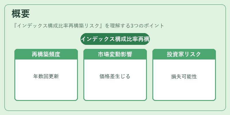 概要（インデックス構成比率再構築リスク）の図解