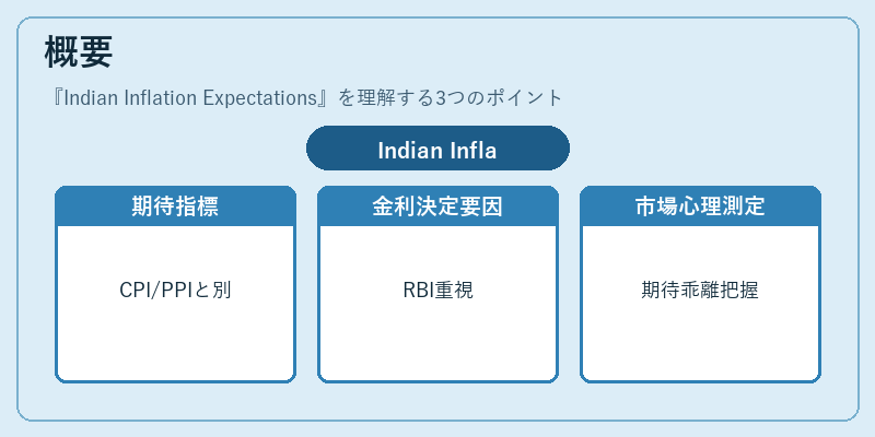 概要（Indian Inflation Expectations）の図解