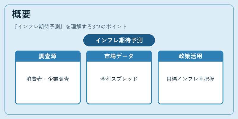 概要（インフレ期待予測）の図解