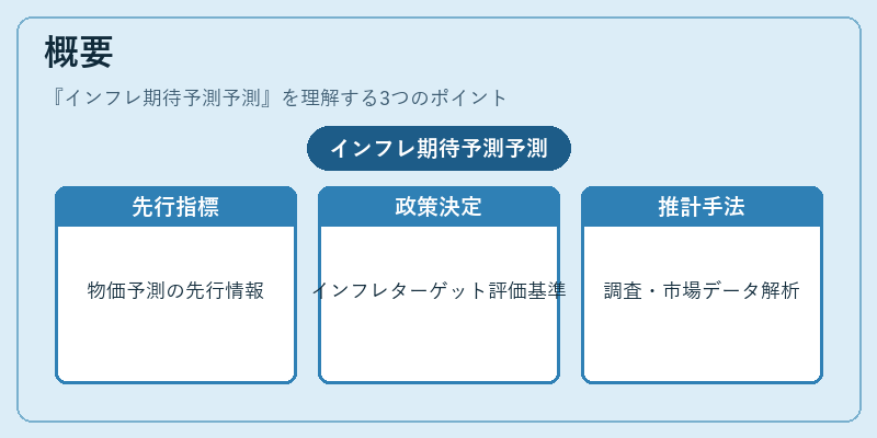 概要（インフレ期待予測予測）の図解