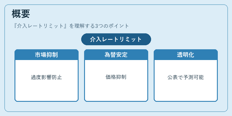 概要（介入レートリミット）の図解