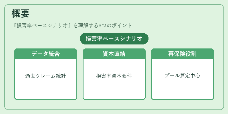 概要（損害率ベースシナリオ）の図解