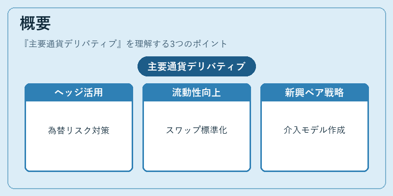 概要（主要通貨デリバティブ）の図解