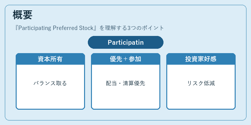 概要（Participating Preferred Stock）の図解