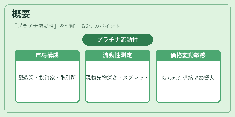 概要（プラチナ流動性）の図解