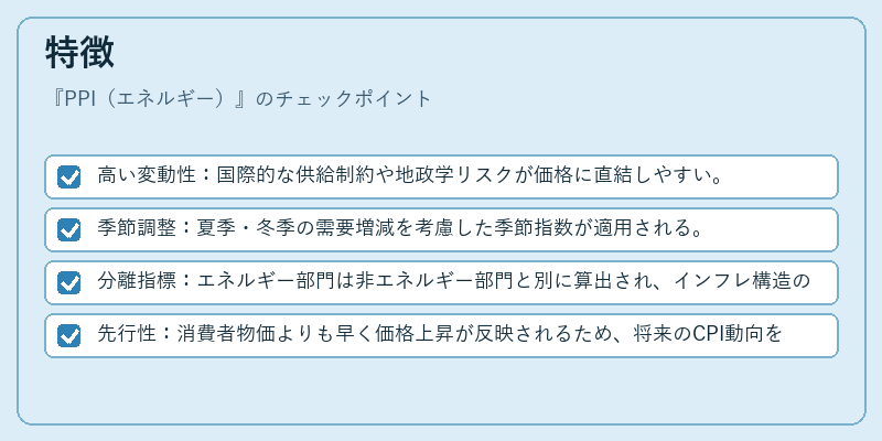 特徴（PPI（エネルギー））の図解
