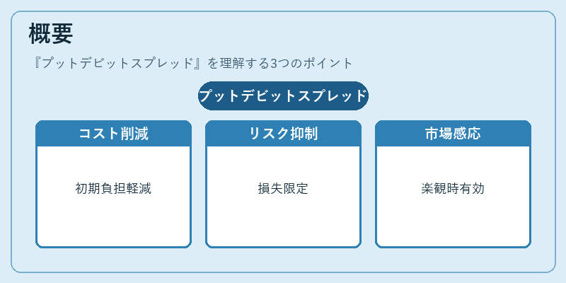 概要（プットデビットスプレッド）の図解