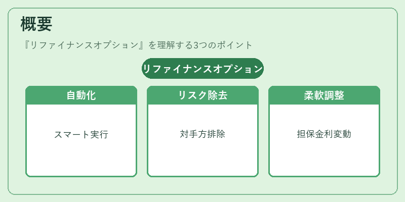 概要（リファイナンスオプション）の図解