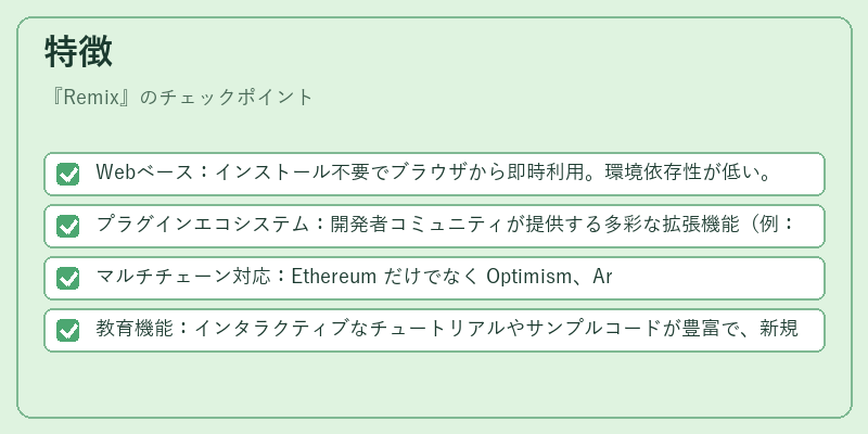 特徴(Remix)の図解