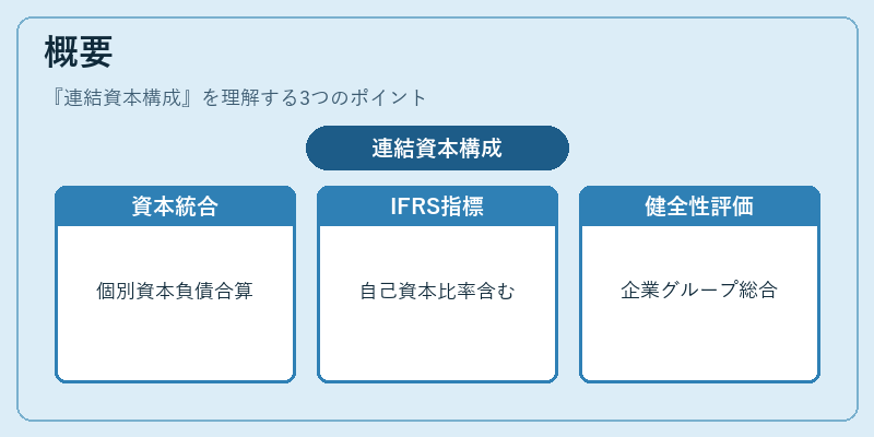 概要（連結資本構成）の図解