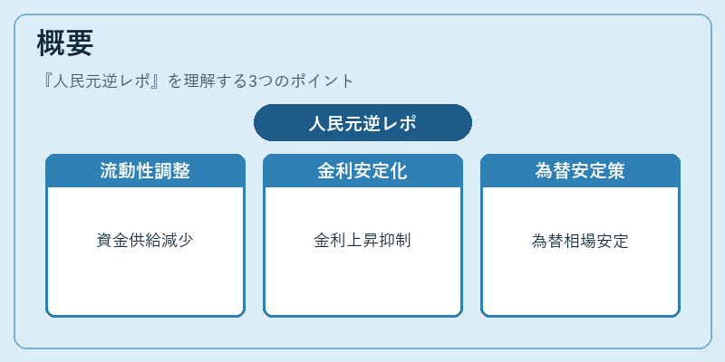 概要（人民元逆レポ）の図解