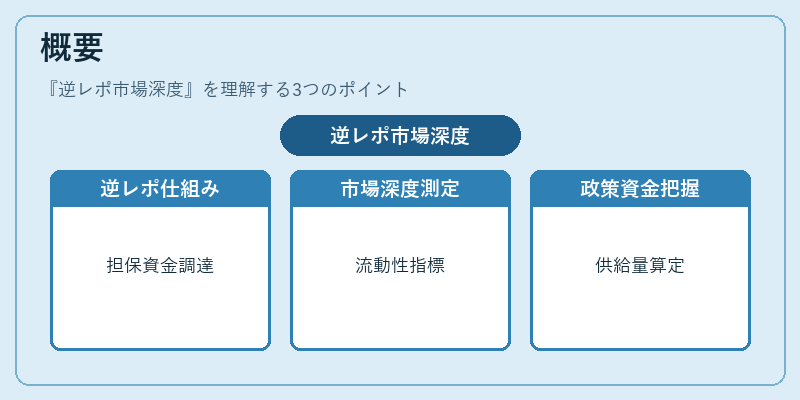 概要（逆レポ市場深度）の図解