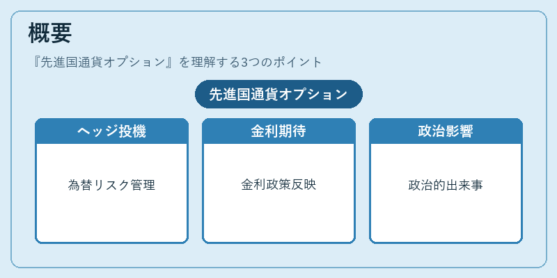 概要(先進国通貨オプション)の図解