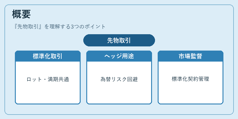 概要（先物取引）の図解