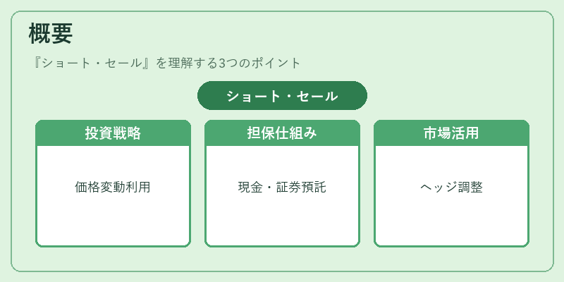 概要（ショート・セール）の図解