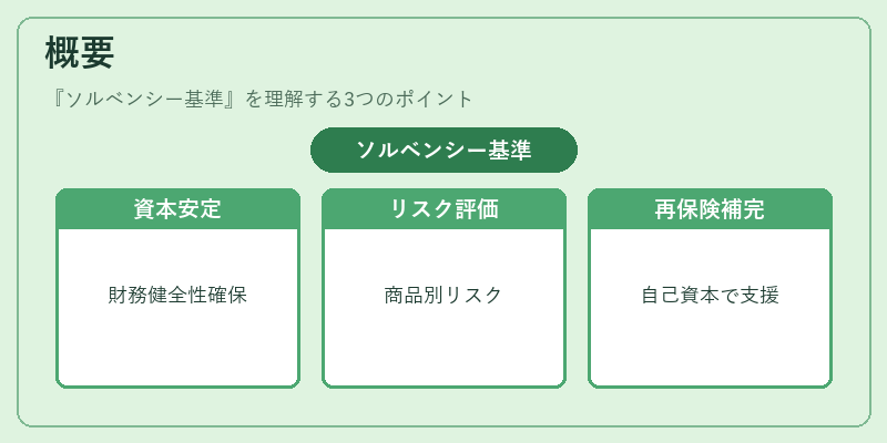 概要(ソルベンシー基準)の図解
