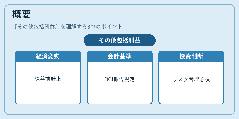 概要（その他包括利益）の図解