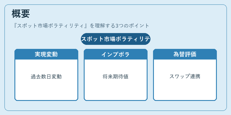 概要（スポット市場ボラティリティ）の図解
