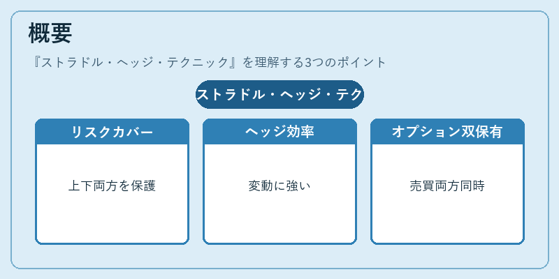 概要（ストラドル・ヘッジ・テクニック）の図解