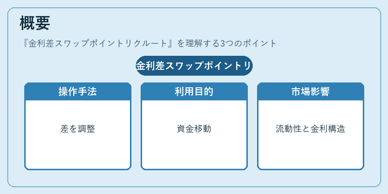 概要(金利差スワップポイントリクルート)の図解