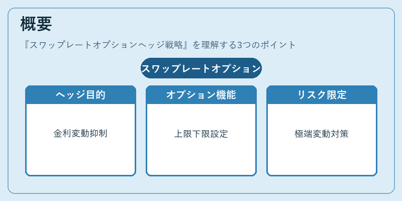 概要(スワップレートオプションヘッジ戦略)の図解
