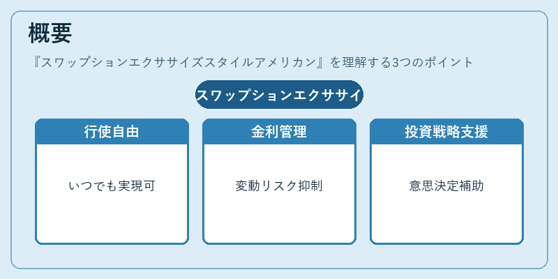 概要(スワップションエクササイズスタイルアメリカン)の図解
