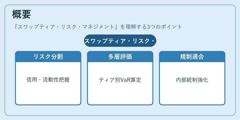 概要（スワップティア・リスク・マネジメント）の図解