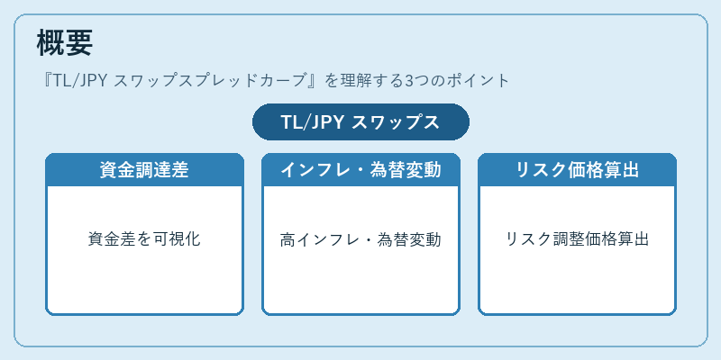 概要（TL/JPY スワップスプレッドカーブ）の図解